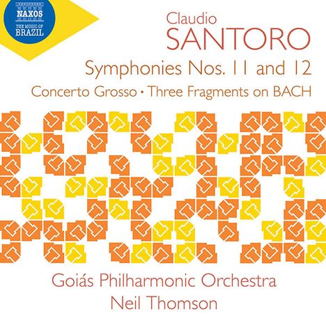 Claudio Santoro (1919-1989): Symphonien Nr.11 &amp; 12, CD