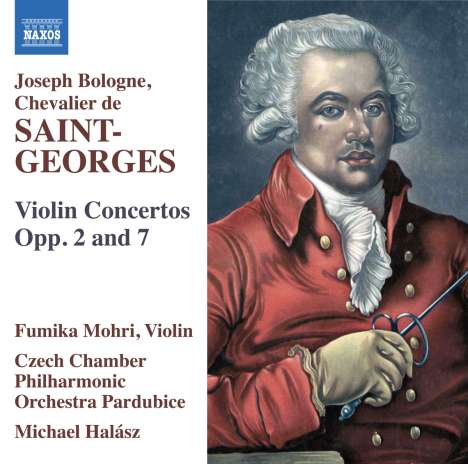 Joseph Bologne Chevalier de Saint-Georges (1745-1799): Violinkonzerte op.2 Nr.1 &amp; 2 &amp; op.7 Nr.1 &amp; 2, CD