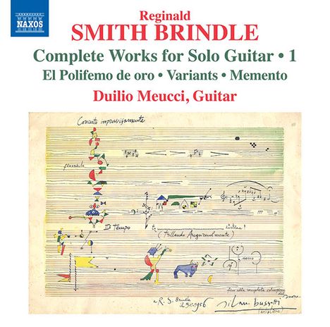 Reginald Smith-Brindle (1917-2003): Gitarrenwerke Vol.1, CD