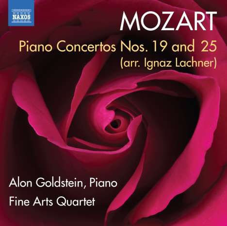 Wolfgang Amadeus Mozart (1756-1791): Klavierkonzerte Nr.19 &amp; 25 (arr. für Klavier &amp; Streichquintett von Ignaz Lachner), CD