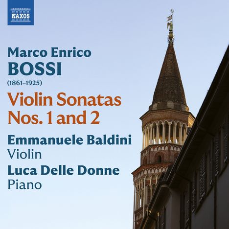 Marco Enrico Bossi (1861-1925): Violinsonaten Nr.1 &amp; 2, CD