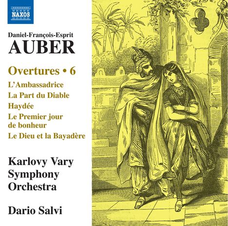 Daniel-Francois-Esprit Auber (1782-1871): Ouvertüren Vol. 6, CD