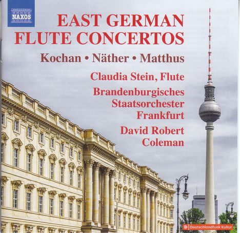 Claudia Stein - East German Flute Concertos, CD