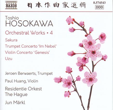 Toshio Hosokawa (geb. 1955): Orchesterwerke Vol.4, CD