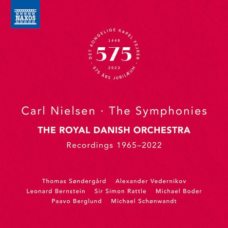 Carl Nielsen (1865-1931): The Symphonies - Royal Danish Orchestra Recordings 1965-2022, 4 CDs