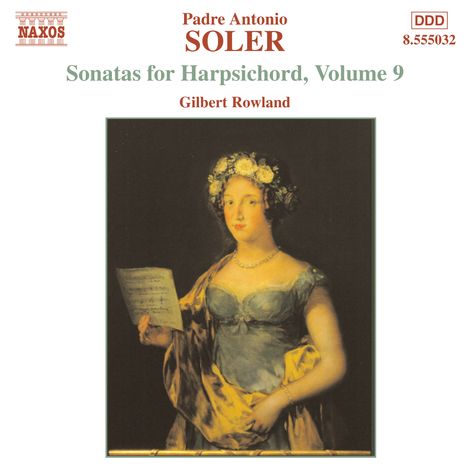 Antonio Soler (1729-1783): Sämtliche Cembalosonaten Vol.9, CD