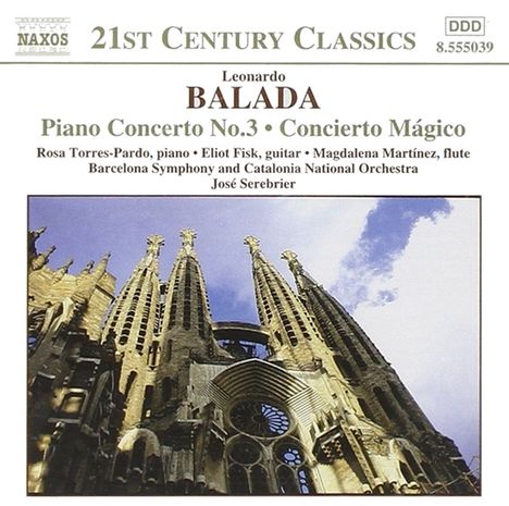 Leonardo Balada (geb. 1933): Klavierkonzert Nr.3, CD