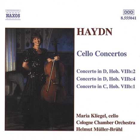 Joseph Haydn (1732-1809): Cellokonzerte Nr.1,2,4, CD