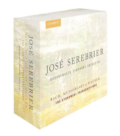 Jose Serebrier - The Stokowski Transcriptions, 5 CDs