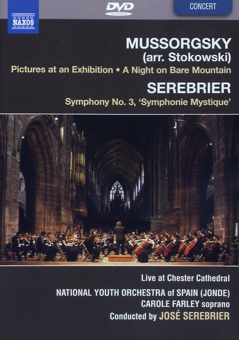 Modest Mussorgsky (1839-1881): Bilder einer Ausstellung (Orchesterfassung/arr.Stokowski), DVD