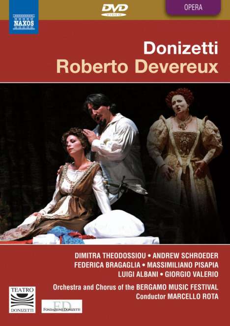 Gaetano Donizetti (1797-1848): Roberto Devereux, DVD