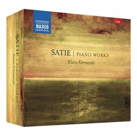 Erik Satie (1866-1925): Das Klavierwerk, 5 CDs