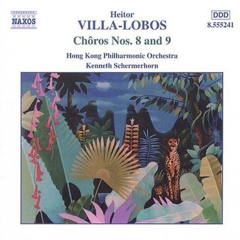 Heitor Villa-Lobos (1887-1959): Choros Nr.8 &amp; 9 für Orchester, CD