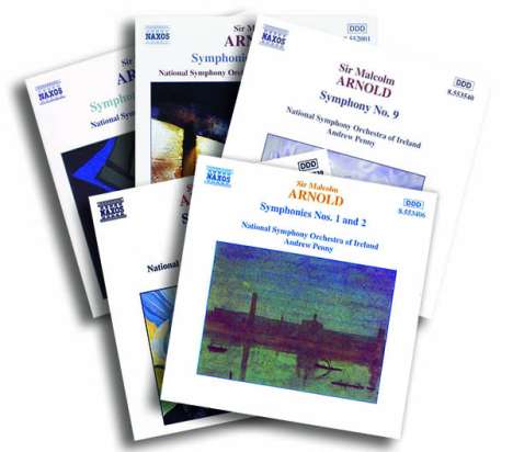 Malcolm Arnold (1921-2006): Symphonien Nr.1-9 (Exklusiv für jpc), 5 CDs
