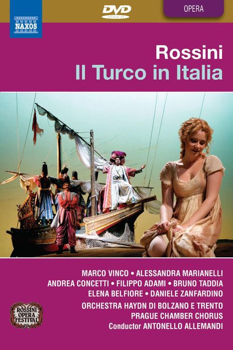 Gioacchino Rossini (1792-1868): Il Turco In Italia, DVD