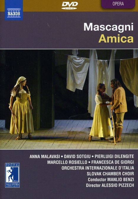 Pietro Mascagni (1863-1945): Amica, DVD