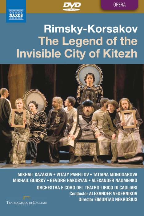 Nikolai Rimsky-Korssakoff (1844-1908): Die Legende der unsichtbaren Stadt Kitesh, 2 DVDs