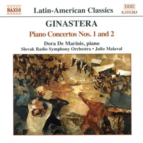 Alberto Ginastera (1916-1983): Klavierkonzerte Nr.1 &amp; 2 (opp.28 &amp; 39), CD