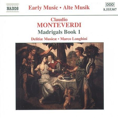 Claudio Monteverdi (1567-1643): Madrigali Libro 1, CD