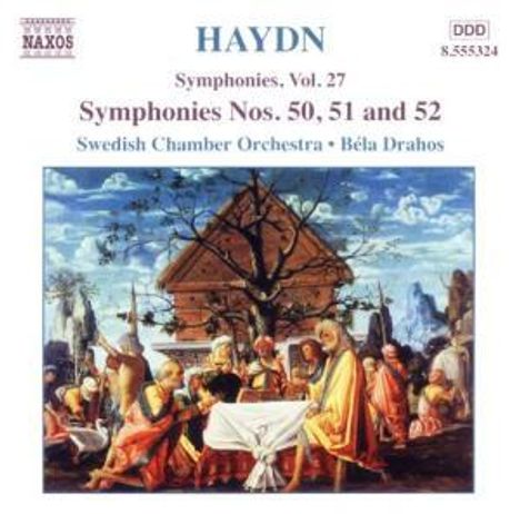 Joseph Haydn (1732-1809): Symphonien Nr.50,51,52, CD