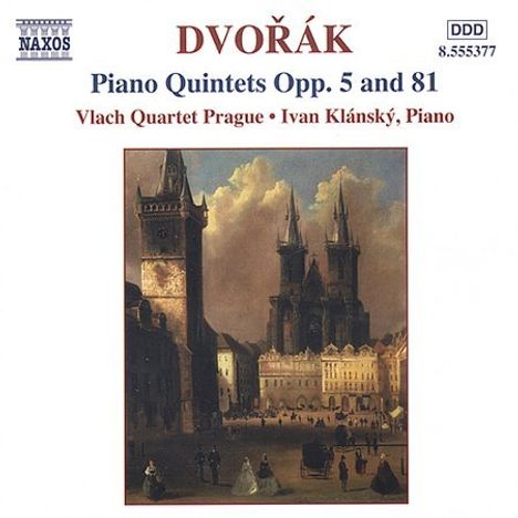 Antonin Dvorak (1841-1904): Klavierquintette op.5 &amp; op.81, CD