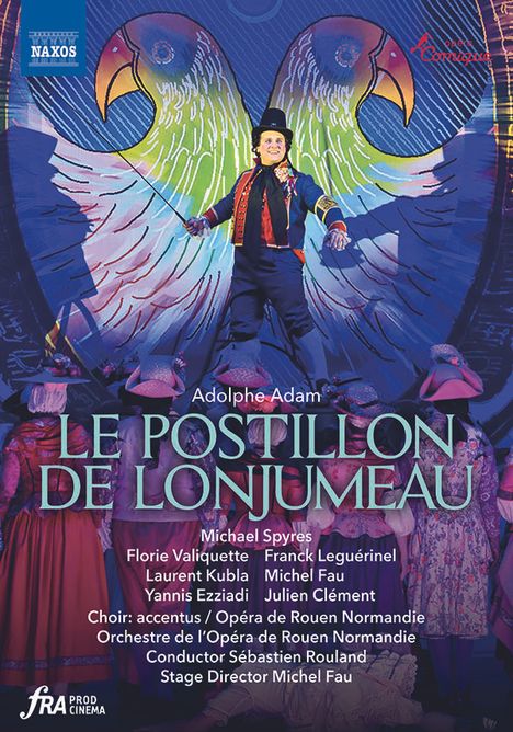 Adolphe Adam (1803-1856): Le Postillon de Lonjumeau, DVD