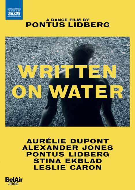 Pontus Lidberg - Written on Water, DVD