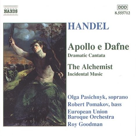 Georg Friedrich Händel (1685-1759): Apollo &amp; Daphne-Kantate HWV 122, CD