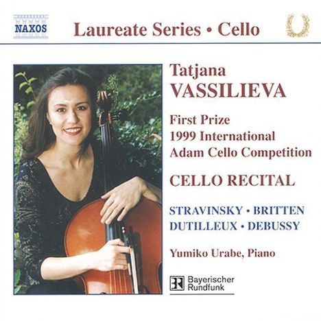 Tatjana Vassilieva - Cello Recital, CD