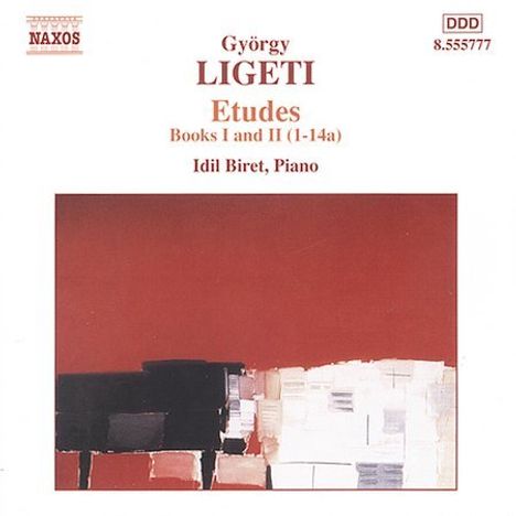 György Ligeti (1923-2006): Etüden für Klavier Heft 1 & 2, CD