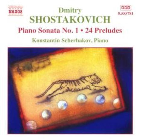 Dmitri Schostakowitsch (1906-1975): Präludien op.34 Nr.1-24, CD