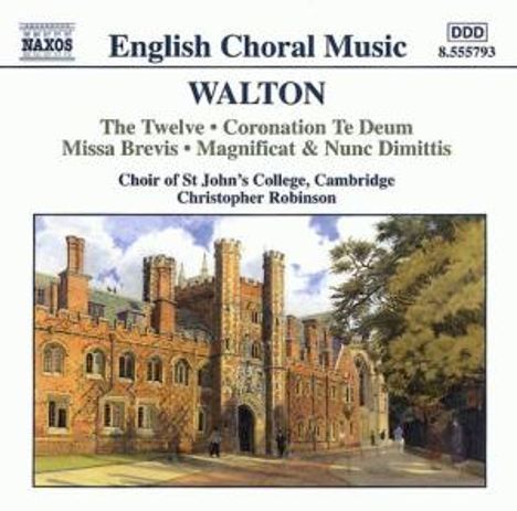 William Walton (1902-1983): Geistliche Chormusik, CD