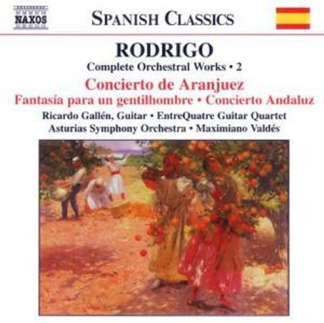 Joaquin Rodrigo (1901-1999): Orchesterwerke Vol.2, CD