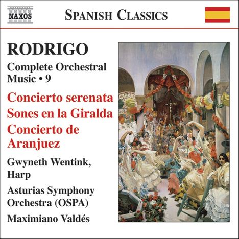 Joaquin Rodrigo (1901-1999): Orchesterwerke Vol.9, CD