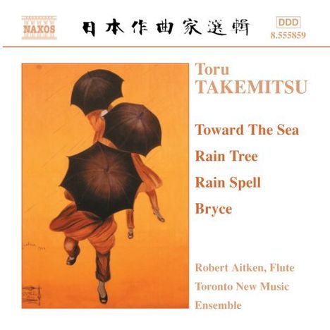 Toru Takemitsu (1930-1996): And Then I Knew 'Twas Wind für Flöte,Viola &amp; Harfe, CD
