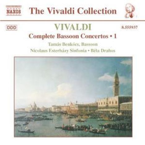 Antonio Vivaldi (1678-1741): Fagottkonzerte Vol.1, CD