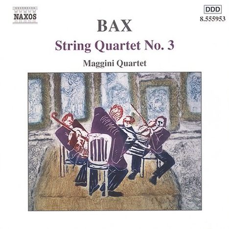 Arnold Bax (1883-1953): Streichquartett Nr.3, CD