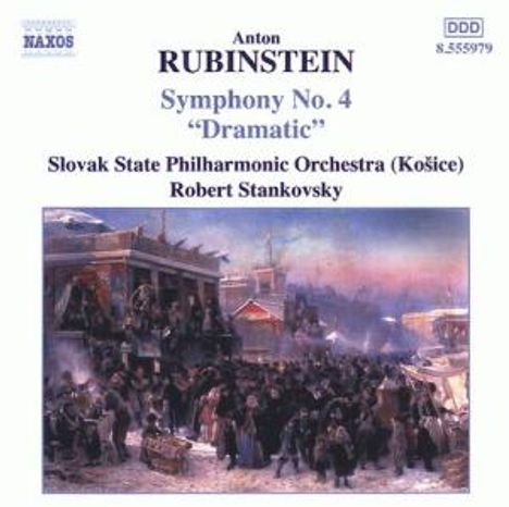 Anton Rubinstein (1829-1894): Symphonie Nr.4 "Dramatische", CD