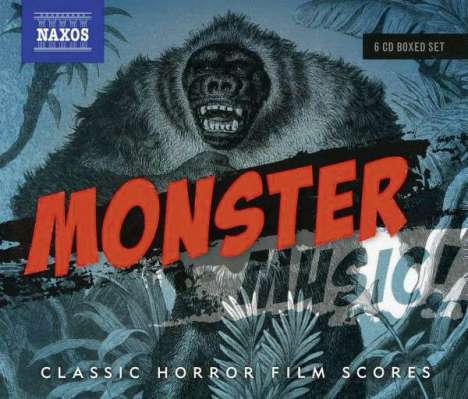 Filmmusik: Monster Music! - Classic Horror Film Scores, 6 CDs