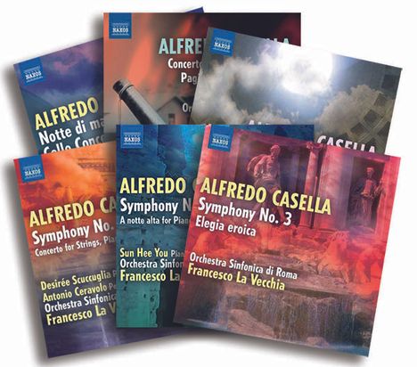 Alfredo Casella (1883-1947): Symphonische Werke (Exklusiv für jpc), 6 CDs
