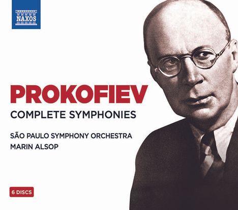 Serge Prokofieff (1891-1953): Symphonien Nr.1-7, 6 CDs