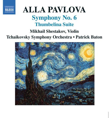 Alla Pavlova (geb. 1952): Symphonie Nr.6, CD