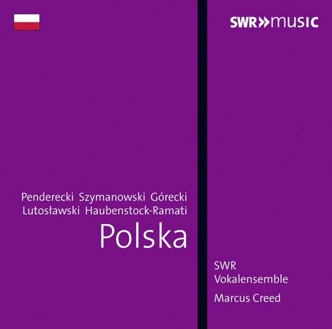 SWR Vokalensemble Stuttgart - Polska, CD