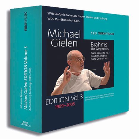 Michael Gielen - Edition Vol.3 (Brahms), 5 CDs