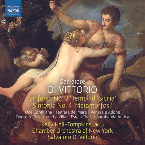 Salvatore di Vittorio (geb. 1967): Symphonie Nr.3 &amp; 4, CD