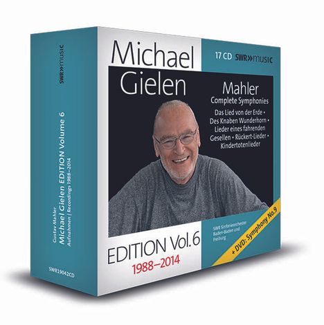 Michael Gielen - Edition Vol.6 (Mahler), 17 CDs und 1 DVD