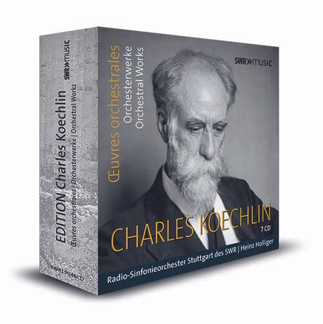 Charles Koechlin (1867-1950): Edition Charles Koechlin - Orchesterwerke &amp; Vokalmusik, 7 CDs