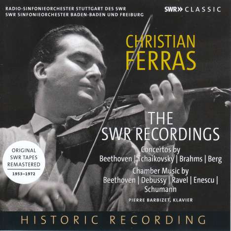 Christian Ferras - Violinkonzerte &amp; Kammermusik, 4 CDs