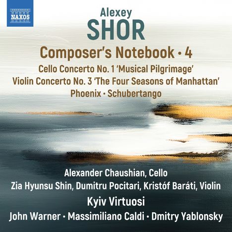 Alexey Shor (geb. 1970): Composer's Notebook 4, CD
