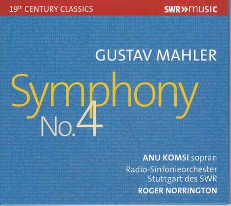 Gustav Mahler (1860-1911): Symphonie Nr.4, CD